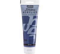 Peinture Acrylique Étude Studio 250ml 360 , Bleu Noir Iridecent
