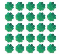 Acrylique Pince Mémo Vert Trèfle à Quatre Feuilles 25 Pièces | École et Fête Saint-patrick, Organiseurs Portables, Style Mignon et Créatif, Format Compact