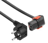 ACT AK5257 Câble d'alimentation Noir 3 m CEE7/7 Coupleur C13 (AK5257)