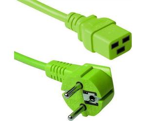 ACT Powercord connecteur de courant CEE7/7 mâle (angle)
