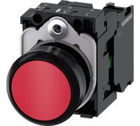 ACT00 0AB20-1BA0 - Bouton-poussoir, 1 NO, rouge, rond