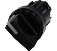 Siemens 3SU10022BC100AA0 3SU1002-2BC10-0AA0 Commutateur à manette collerette plastique, illuminable levier noir 1 x 45 ° 1 pc(s)