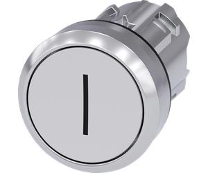 ACT50 0AB60-0AC0 - Bouton-poussoir SIRIUS ACT, Ø 22 mm, blanc, « I »