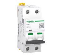 Schneider Electric – Disjoncteur Acti9 iC60N A9F75240 2P 40A Courbe D 400Vca 6000A/10kA