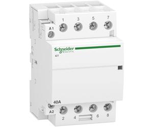 Acti9 iCT - Contacteur auxiliarisable - 4P - 40A - 4NO - 230/240Vca - 50Hz - SCHNEIDER ELECTRIC - A9C20844