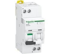 disjoncteur différentiel - idd40k - 1p+n - 10a - courbe c - 30 ma - type ac - 4.5 ka - schneider electric a9dk1610