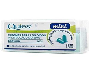 Actibios Lot de 6 bouchons en mousse Mini Quies 250 g