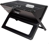 Actif Barbecue portable rectangulaire Argent 45 x 30 cm Argent 45 x 30 cm