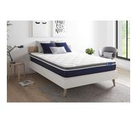 ACTILATEX CONFORT Matelas Latex+memoire de forme 200x200 cm Maxi epaisseur 7zones de confort