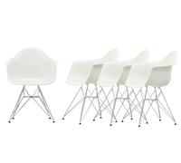 Action Eames Plastic Arm Chair DAR Chaise Set de 4 pièces Vitra - 4055737018640