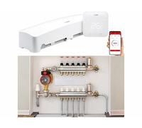 Revolt Actionneur de chauffage au sol connecté FHS-800.app avec thermostat déporté
