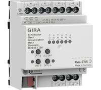 Actionneur de commutation Gira KNX Secure Standard 6 fois / actionneur de store 3 fois 16 A, 1 pièce.