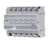 Actionneur de commutation KNX 10x ou actionneur de stores/volets roulants 5x TXA610D | Hager | TXA610D | Actionneur de commutation