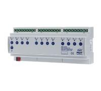 Actionneur de commutation MDT 12 voies, 12TE, REG, 16 A, 230 V CA, charge C avec mesure du courant, 1 pièce.