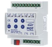 MDT KNX Actionneur de commutation 8 voies 16 A REG, 1 pièce.
