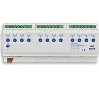 Actionneur de commutation MDT 12 voies, 12TE, REG, 16 A, 230 V CA, charge C avec mesure du courant, 1 pièce.