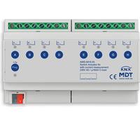 Actionneur de commutation MDT 8 voies, 8TE, REG, 16 A, 230 V CA, charge C avec mesure du courant, 140 µF, 1 pièce.
