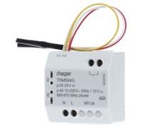 Micro-module multifonction Radio Hager 1 sortie LPD 4A + 2 entrées KNX - TRM694G