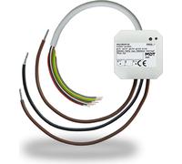 Actionneur de commutation/store MDT KNX 2/1 voies avec interface à boutons-poussoirs 4 voies, 1 pièce.