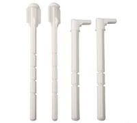 Actionneur de plaque de chasse d'eau en plastique pour UP320 241.874.00.1 - Pièces de rechange pour réservoir d'eau - Blanc