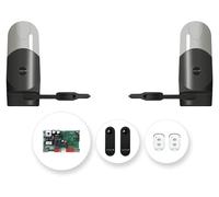 Actionneur de portail à bras articulé, pour 2 vantaux, capacité de 250 kg, 230 V, kit complet