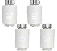 Actionneur de radiateur,intelligente, programmation horaire, TRV06-4 pièces, 220-240 V-b