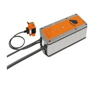 Actionneur de registre d'air électrique BF24-TN-ST,AC230V, couple 18Nm avec deux interrupteurs auxiliaires et connecteurs d'interrupteur thermique
