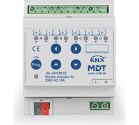 Actionneur de store MDT KNX quadruple avec mesure automatique du temps de déplacement REG, 1 pièce.