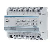 Actionneur de volet roulant/store octuple KNX, 230V - Actionneur de store pour système de bus TYA... | Hager | TYAS628C | Actionneur de volet/store