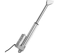 Actionneur linéaire 12 V, course de 152,4 mm Actionneur linéaire étanche IP65, actionneurs de mouvement 3000 N 5 mm/s avec supports de montage pour suiveurs solaires, machines industrielles, ouvre-por