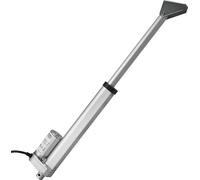 Actionneur linéaire 12 V, course de 203,2 mm, vitesse de 15 mm/s, actionneur à mouvement linéaire haute vitesse 1000 N - avec protection IP54 et support de montage pour bureau élévateur, fauteuils inc