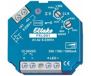 Actionneur radio Eltako interrupteur variateur LED FKLD61 (30100836)
