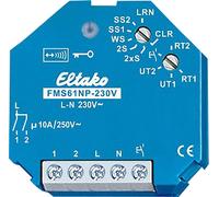 ELTAKO FMS61NP-230V Actionneur radio télérupteur multifonction UP 1+1 fermeur 10A/250V AC (30200330)