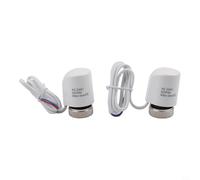 Actionneur thermique 2 pièces AC230 V pour chauffage au sol, distributeur d'eau et contrôle de vanne de radiateur, filetage M30 x 1,5 mm (fil d'aluminium)