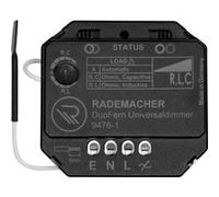 Actionneur variateur Smart Home RADEMACHER Variateur universel DuoFern 9476-1 p. la commut. et la variation de lampes de 230V, comp. avec HomePilot SmartHome, dét. Autom. du type de charge/principe de