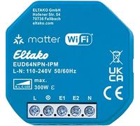Actionneur variateur universel ELTAKO avec IP, Matter via Wi-Fi, EnOcean en option, jusqu'à 300 W, RES, 1 pièce.