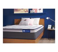 ACTISOM Matelas 90x190 Ressorts ensachés + Mémoire de forme Maxi épaisseur 7 zones de confort