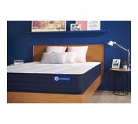 ACTISOM Matelas 90x200 Ressorts ensaches et Memoire de forme 5zones de confort