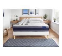 Pack prêt a dormir matelas Ressorts ensaches+Memoire de forme ACTIFLEX MORPHO 180x200 + sommier KIT blanc +2oreillers+couette