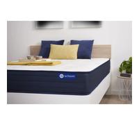 ACTISOM Matelas 90x200 Latex et Mémoire de forme 5 zones de confort