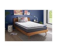 ACTISOM Matelas 140x200 Ressorts ensachés + Mémoire de forme Maxi épaisseur 7 zones de confort