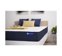 ACTISOM Matelas 90x200 Latex et Mémoire de forme 5 zones de confort