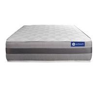ACTISOM Matelas Latex et memoire de forme 120x190 cm Maxi epaisseur 5zones de confort