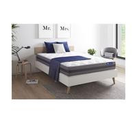 ACTISOM Matelas Latex et mémoire de forme 140x190 cm Maxi épaisseur 5 zones de confort