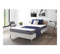 ACTISOM Matelas Latex et mémoire de forme 160x200 cm 5 zones de confort