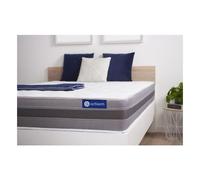 ACTISOM Matelas Latex et mémoire de forme 90x190 cm Maxi épaisseur 5 zones de confort