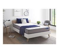 Actisom Matelas ACTILATEX FORM Latex et mémoire de forme 5 zones Confort ferme 160x200 cm 22 cm