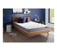 ACTISOM Matelas Ressorts ensaches et memoire de forme 140x200 cm 5zones de confort