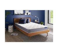 ACTISOM Matelas Ressorts ensachés et mémoire de forme 180x200 cm 5 zones de confort
