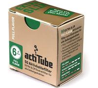 actiTube Lot de 4 paquets de 50 filtres à charbon actif extra fin Diamètre 6 mm (200 filtres)